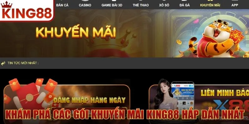 khuyến mãi KING88
