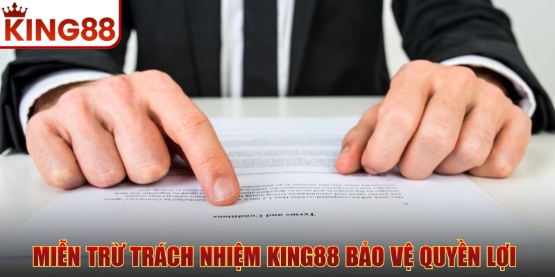 Miễn trừ trách nhiệm KING88 